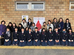 松江市立女子高等学校生徒会の皆さんと一緒に